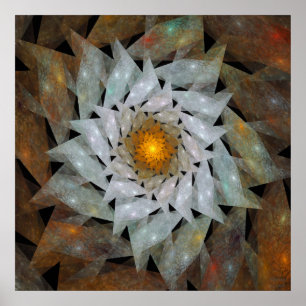 'Flower Sun' Poster