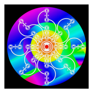 Flower Sunshine Glossy Poster