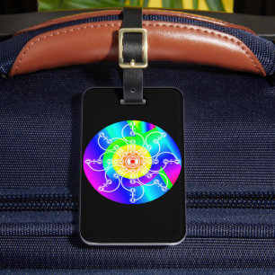 Flower Sunshine Luggage Tag