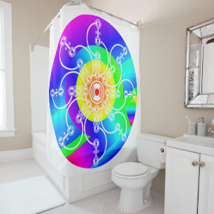 Flower Sunshine Shower Curtain