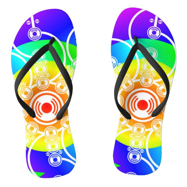 Flower Sunshine Thongs (Footbed)