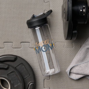 Flower Super MOM Water Bottle