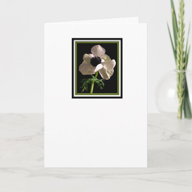 Flower Sympathy Card (Front)