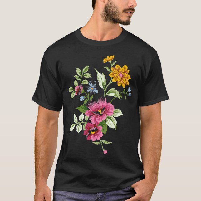 Flower  T-Shirt (Front)
