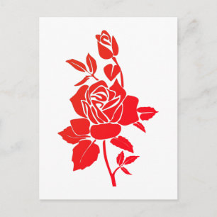 Flower Tapestry Postcard