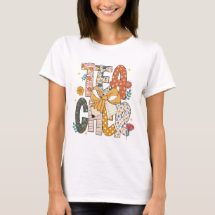 Flower Teacher  T-Shirt