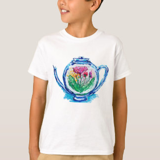 Flower Teapot T-Shirt