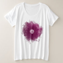 Flower tee digital design