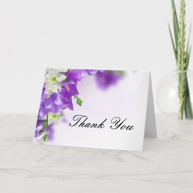 Flower Thank You Cards (Front)