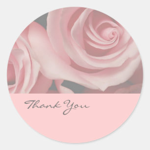 Flower Thank You Stickers