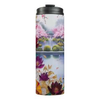 FLOWER THERMAL TUMBLER