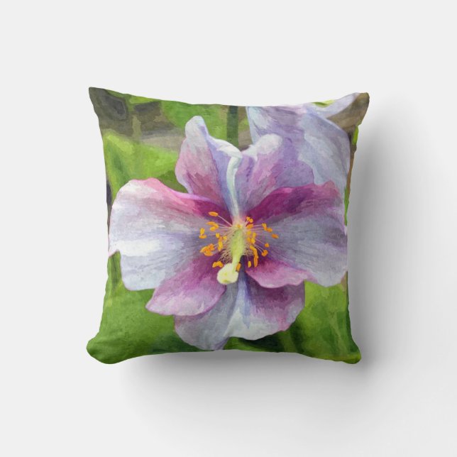 Flower Throw Pillow (Front)