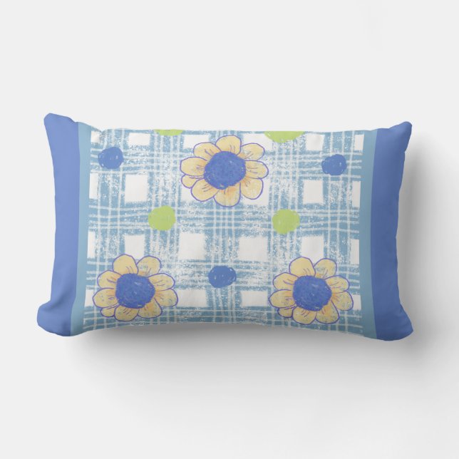 Flower Throw Pillow (Front)