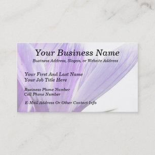 Flower Time - Spring Crocus! Business Card