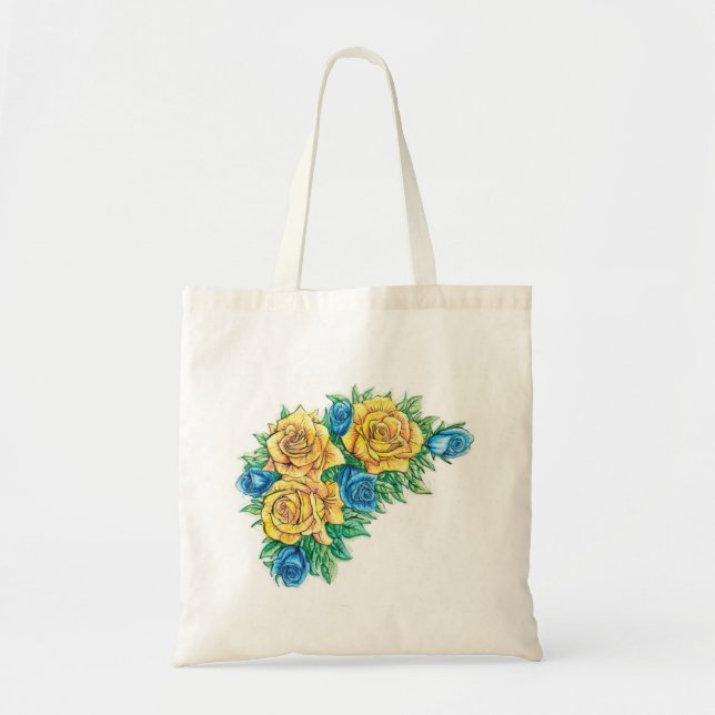 Flower tote bag (Front)
