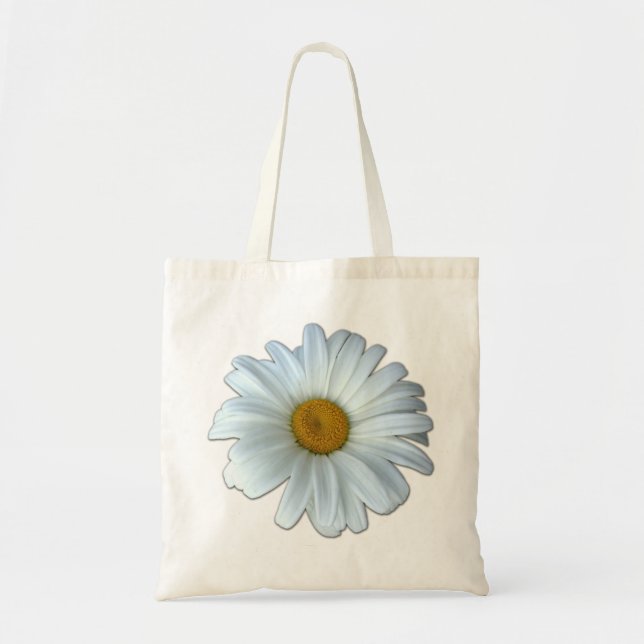 Flower Tote Bag Daisy Bags Beach Daisy Tote Bags (Front)