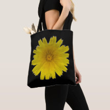 Flower Tote bag with two-sided design