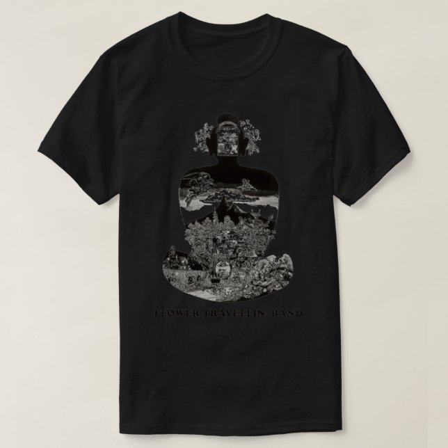 Flower Travellin &x27;Band Satori Classic T-Shirt (Design Front)