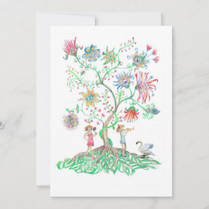 Flower tree art