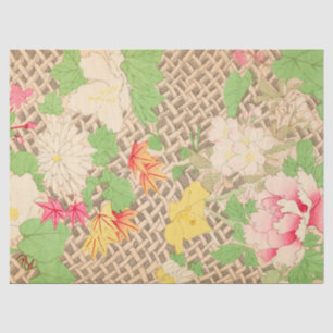 Flower Trellis Springtime Gift Wrapping Tissue Paper