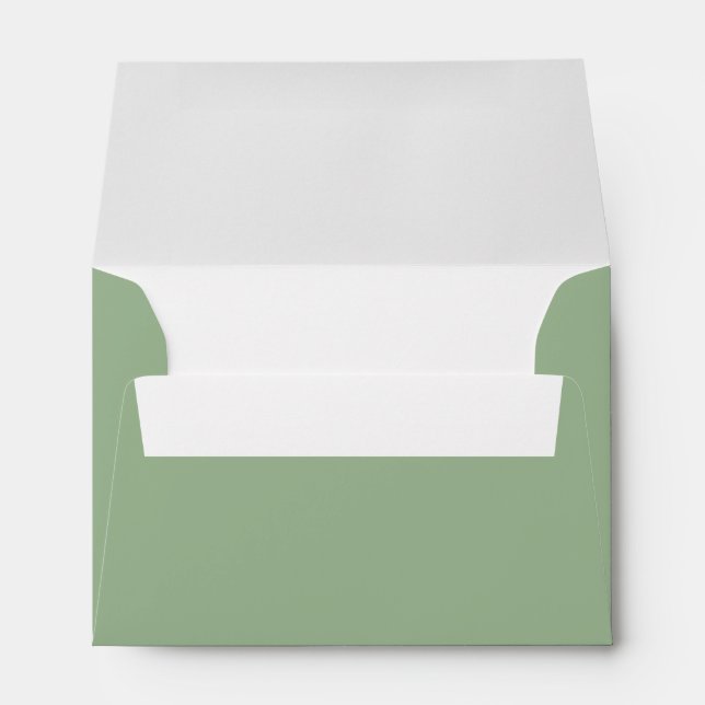 Flower Triple Moon Symbol Blessed Be Envelope (Back (Bottom))