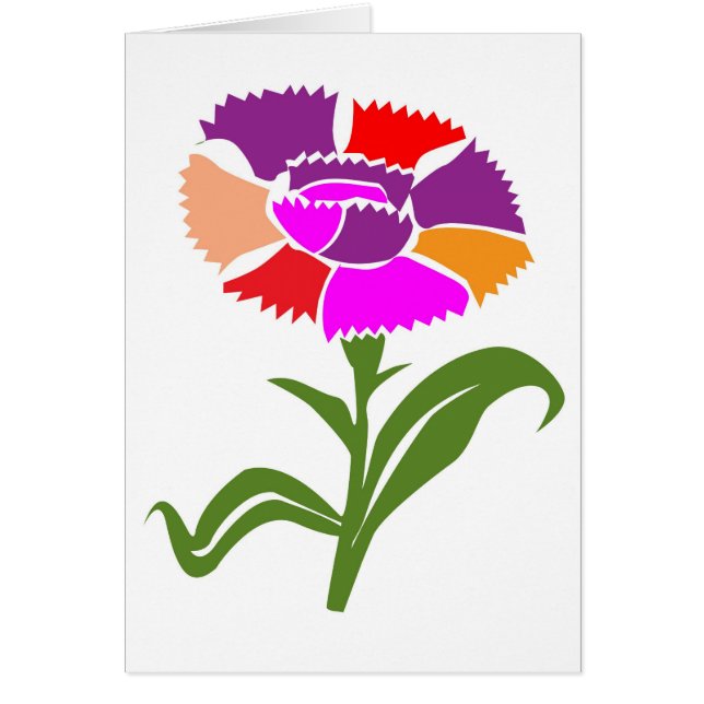 FLOWER : Unusual  Colour Scheme (Front)