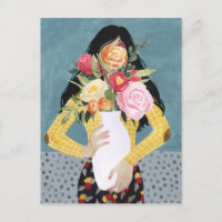 Flower Vase Girl