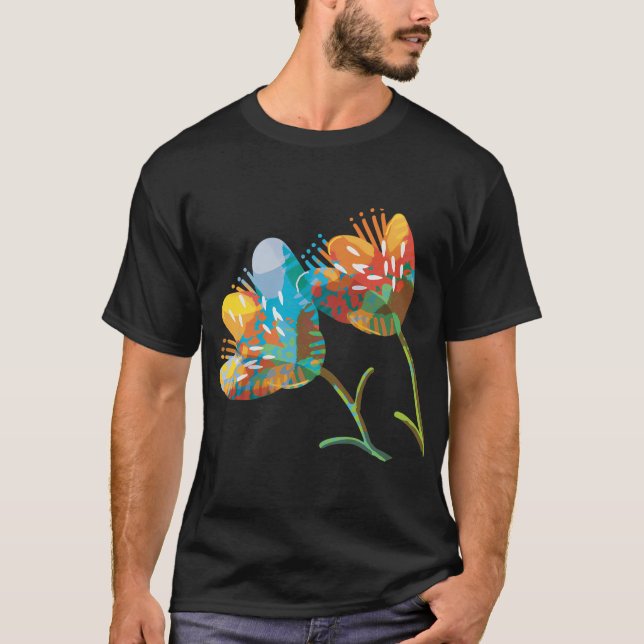 Flower Vase T-Shirt (Front)