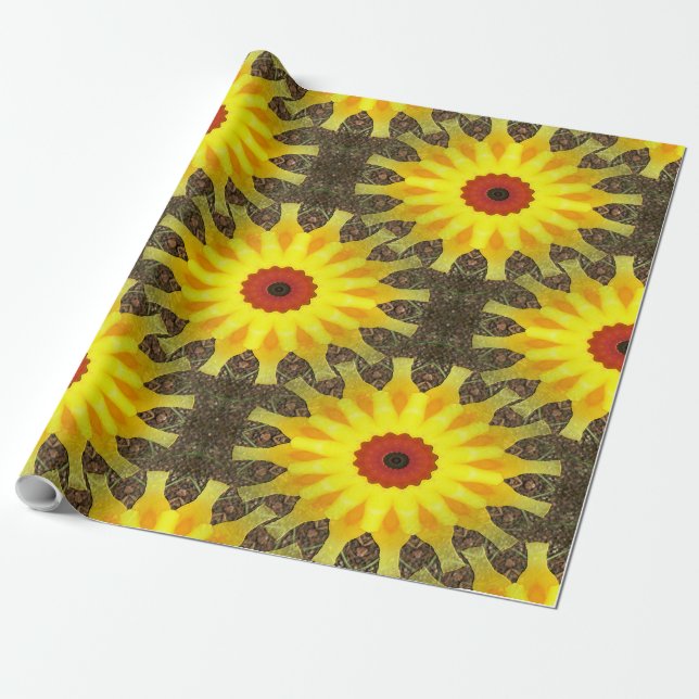 Flower Watch........ Wrapping Paper (Unrolled)