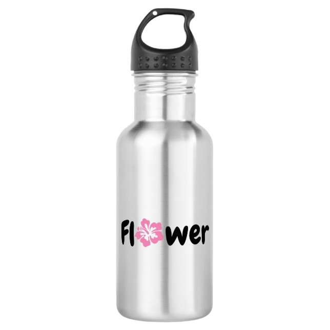 Flower Water Bottle (Front)