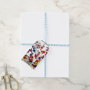 FLOWER WATERING CAN GIFT TAGS