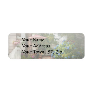 Flower - Westfield, NJ - Private paradise Return Address Label