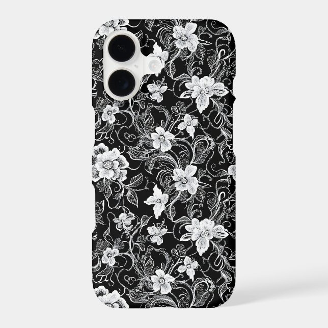 Flower White Lace (Back)
