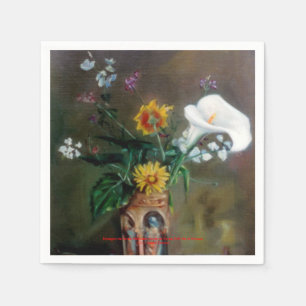 Flower winery/Still life of flowers Napkin