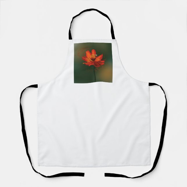 Flower with bee apron (Front)