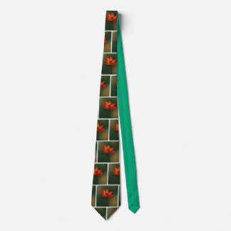Flower with bee tie