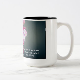 Flower with Bible Verse Mug