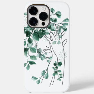 Flower woman unique stylish  iPhone 14 ProMax case