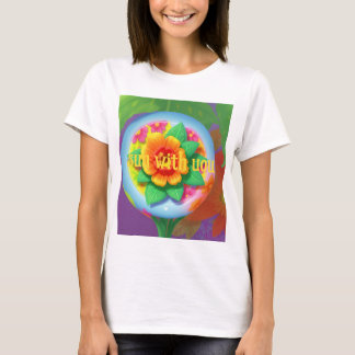 flower women's t-shirt