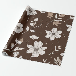 flower wrapping paper