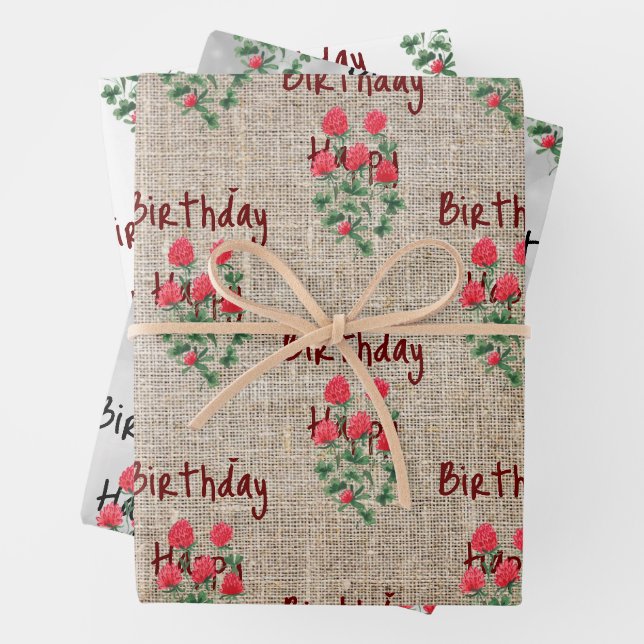 Flower Wrapping Paper (In situ)