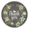 Flower Wreath Thank You Sticker
