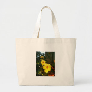 Flower Yellow Cocoa Beach 2014 jGibney The MUSEUM Large Tote Bag
