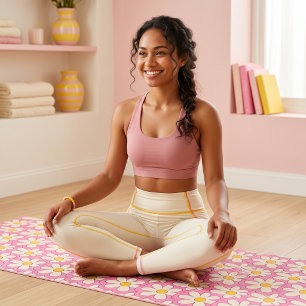 Flower Yoga Mat