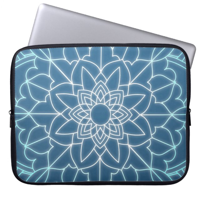 Flower | Zazzle_Growshop. Laptop Sleeve (Front)