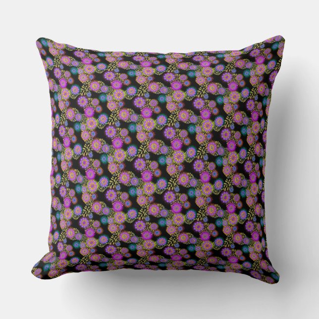 Flowered pillow (Front)
