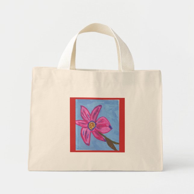 Flowered tote (Front)