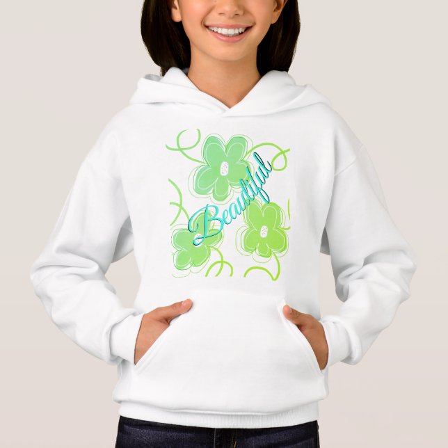 Flowered With Typography (Front)