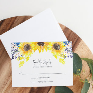 Flowerfields RSVP Card