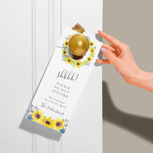 Flowerfields Wedding Welcome/Do Not Disturb Door Hanger